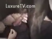 Slutty white Girl craves a dog's meat